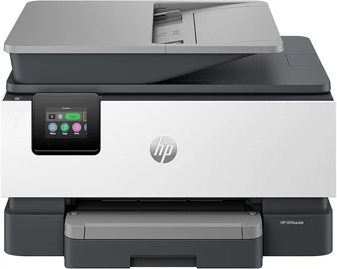HP OfficeJet Pro 9123 All-in-One Wireless Printer Print | Scan | Copy | ADF | Auto Duplex | Touchscreen | Business Inkjet Printer