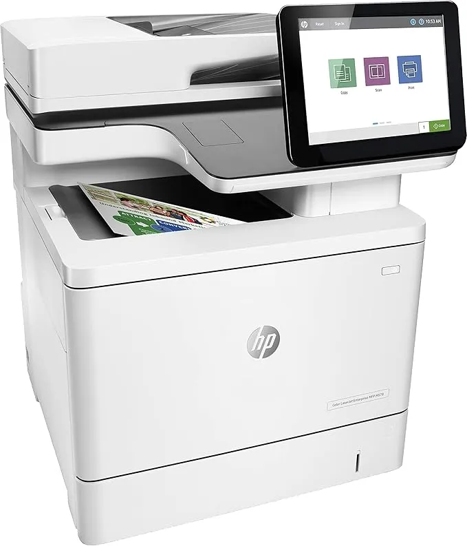 HP Color LaserJet Enterprise MFP M578dn (7ZU85A) Functioned With Print, Copy, Scan, Fax (Optional), From 5 To 15 Users, Duty cycle (monthly, A4) Is Up to 80,000 pages