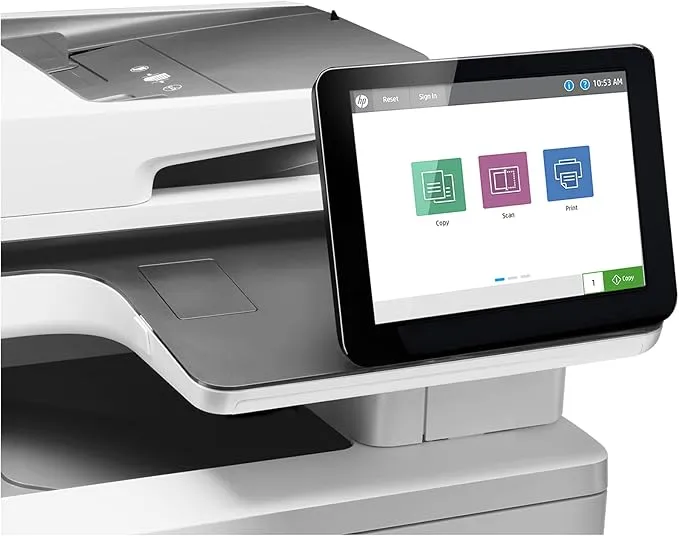 HP Color LaserJet Enterprise MFP M578dn (7ZU85A) Functioned With Print, Copy, Scan, Fax (Optional), From 5 To 15 Users, Duty cycle (monthly, A4) Is Up to 80,000 pages 4