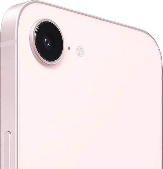 Apple iPhone 17e 256GB: 6.1-inch Super Retina XDR Display, A19 Chip, All-Day Battery Life, 48MP Fusion Camera; Soft Pink- TDRA Version 4