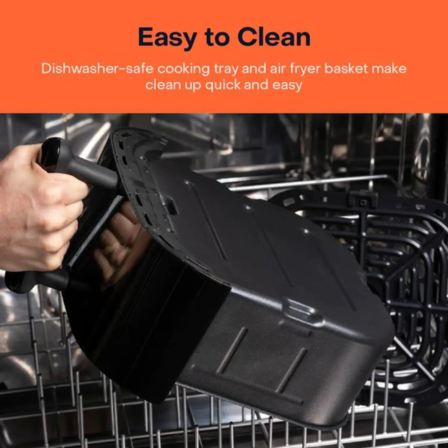 Nutricook Air Fryer 3 Vision with Clear Window and Internal Light, 5.7L, Air Fry, Roast, Bake, Dehydrate & Reheat, 6 Presets, AF357V, Black, 1700 Watts, 4