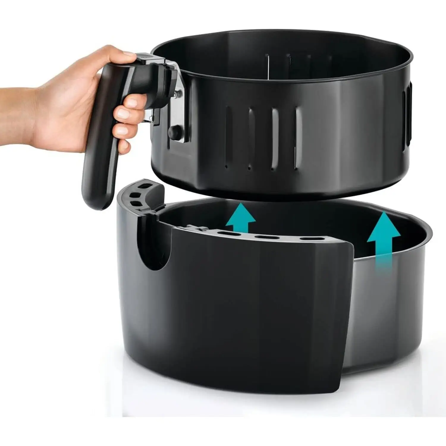 BLACK+DECKER XL Air Fryer 1800W 7L/1.5Kg Capacity With Rapid Hot Air Circulation For Frying, Grilling, Broiling, Roasting, and Baking AF575-B5 3