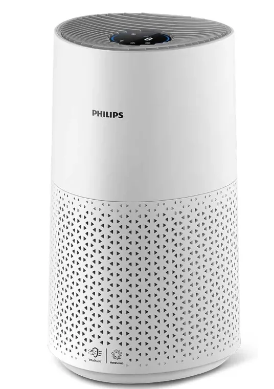 Philips Air Purifier Series 1000 - for rooms up to 78 sqm, Purifies in 10 minutes, 4 Speed Settings incl. Speed mode, White - AC1711/90