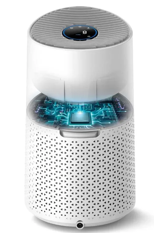 Philips Air Purifier Series 1000 - for rooms up to 78 sqm, Purifies in 10 minutes, 4 Speed Settings incl. Speed mode, White - AC1711/90 4