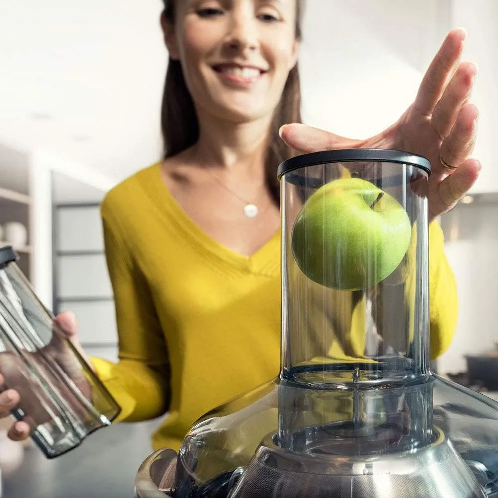 Philips Juicer Avance Collection - 1200W, 1L, XXL Feeding Tube, Quick Clean, Low Noise, Metal - HR1922/21 3