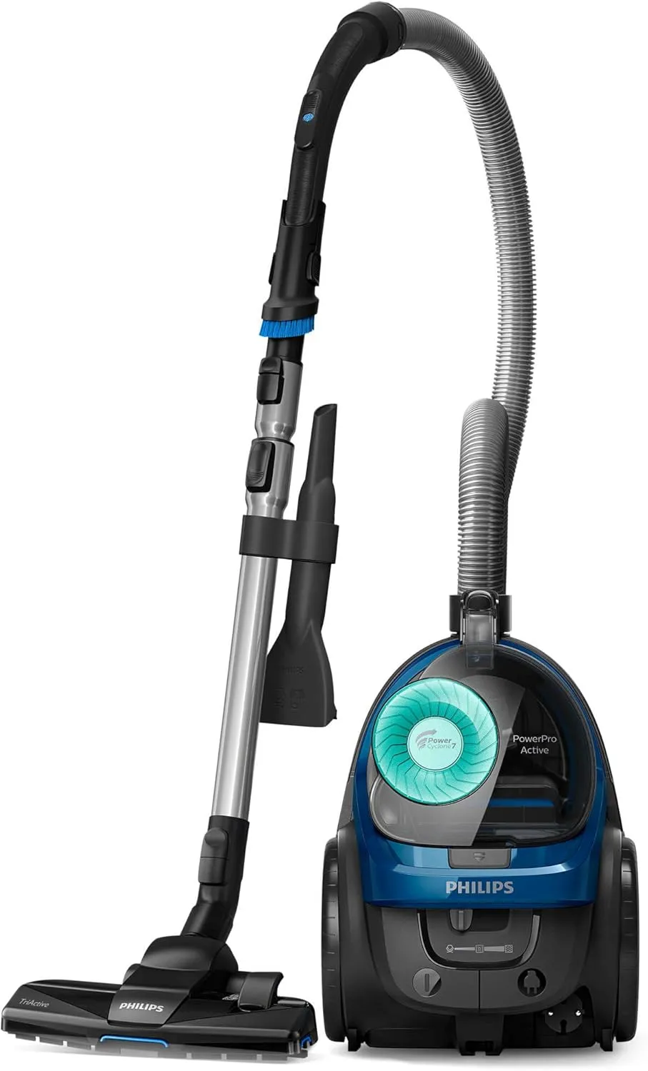 Philips 5000 Series Bagless Vacuum Cleaner - 2000W, PowerCyclone 7, Allergy H13 Filter, TriActive Nozzle - FC9570/62 2