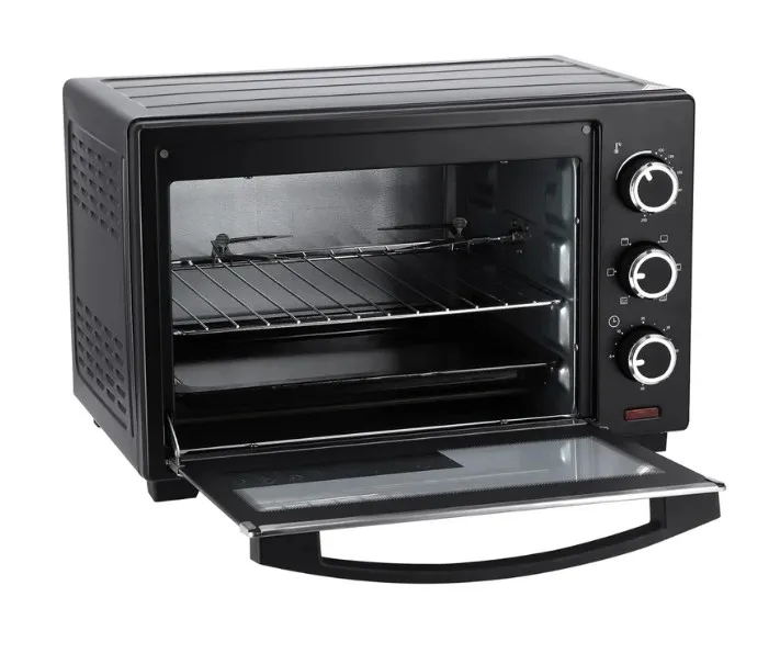 Olsenmark 24 L Electric Oven- OMO2277 With Rotisserie Function Perfect for Grilling, Toasting and Roasting 6 Stages Heating & Temperature 100-250-Degrees Celsius 60 Minute Timer with Bell 4