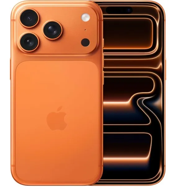 Apple iPhone 17 Pro 512 GB: 6.3-inch Display with ProMotion up to 120Hz, A19 Pro Chip, Breakthrough Battery Life, Pro Fusion Camera System with Center Stage Front Camera; Cosmic Orange - TDRA Version