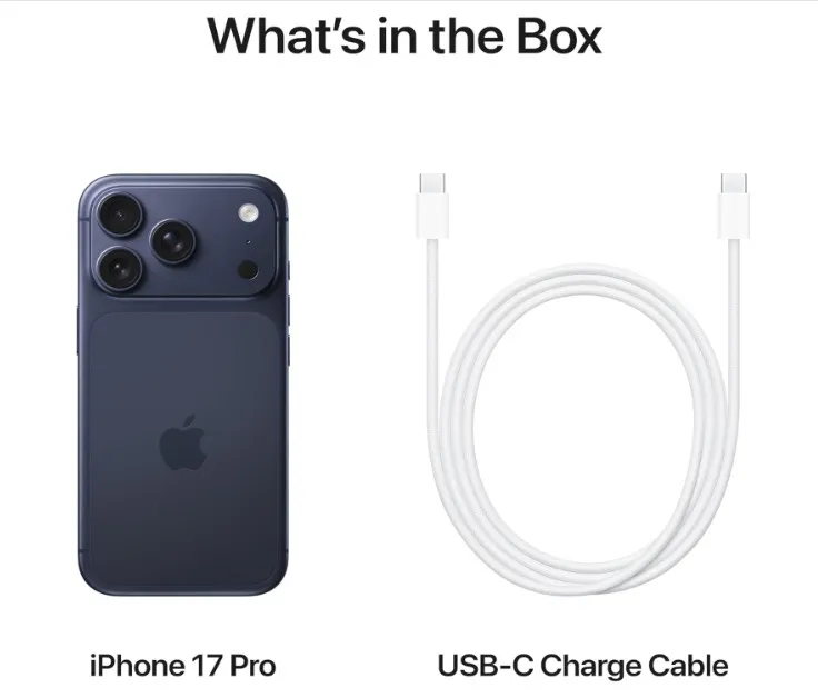 Apple iPhone 17 Pro 1 TB: 6.3-inch Display with ProMotion up to 120Hz, A19 Pro Chip, Breakthrough Battery Life, Pro Fusion Camera System with Center Stage Front Camera; Deep Blue - TDRA Version 5