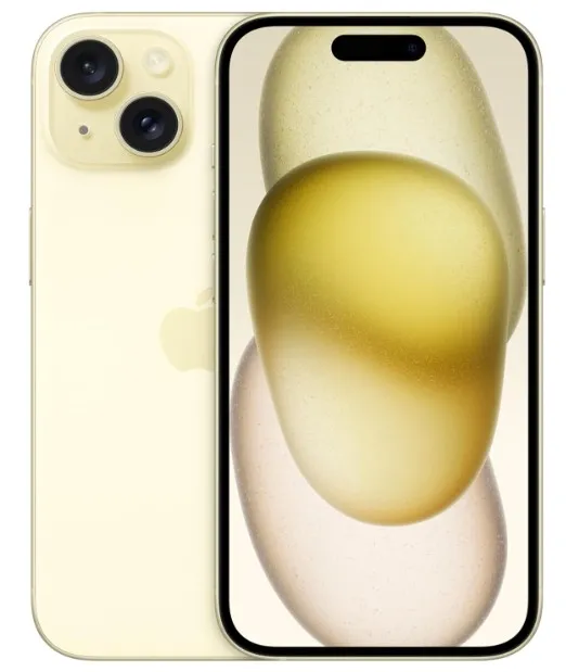 Apple iPhone 15 (128 GB) - Yellow ( TDRA Version)