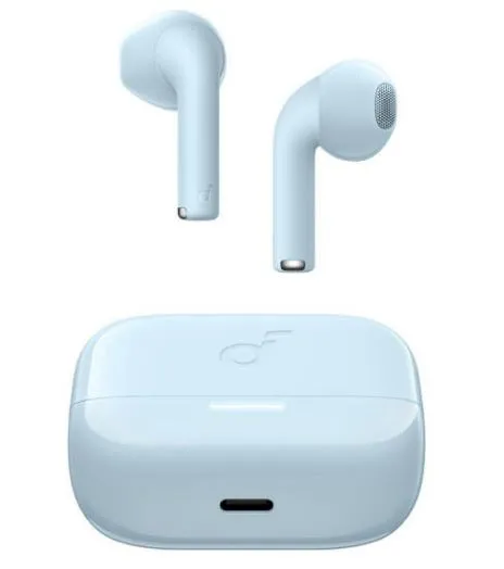ANKER Soundcore K20i Headphones, Semi-in-Ear Earbuds, Bluetooth Wireless, 36H Playtime, ENC 2-Mic Clear Calls, Custom EQ, IPX5, Bluetooth 5.3, App Control, Blue | K20i 4
