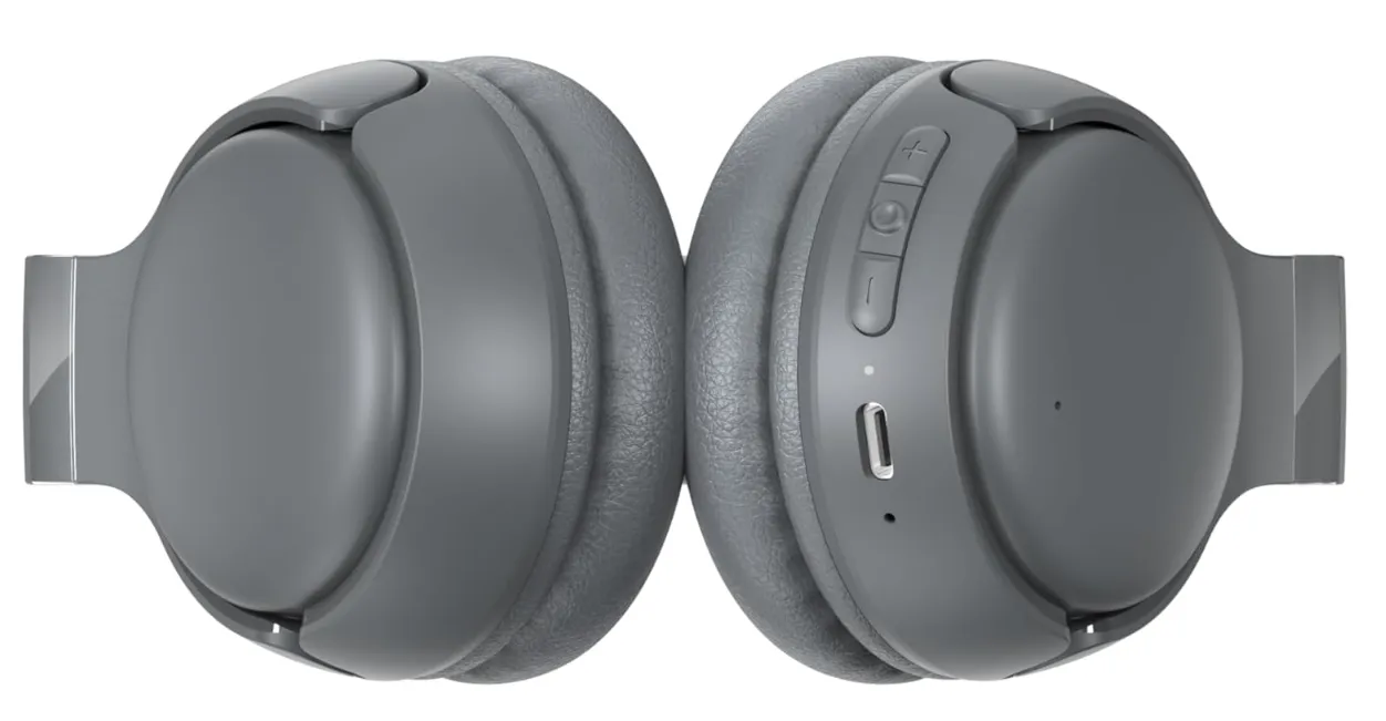 HONOR Choice Headphones Lite On-Ear Wireless Headphone with 40mm Deep Bass Driver, 82-Hour Battery Life, Dual-Device Connection, AI Call Noise Cancellation & Foldable Lightweight Design, Grey 3