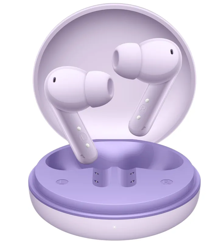HONOR Earbuds A Pro Wireless Earbuds with 49dB Active Noise Cancellation, 12.4mm Large Driver, Up to 42H Battery, Bluetooth 5.3, AI Call Noise Reduction, IP54 Water Resistant, Purple