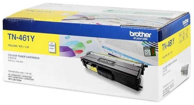 Brother TN-461Y Standard Yield Yellow Toner Cartridge 2