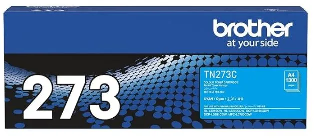 Brother TN-273C Standard Yield Cyan Toner Cartridge 2
