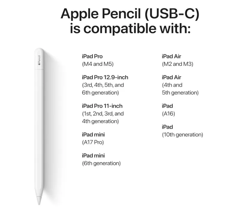 Apple Pencil (USB-C) 4