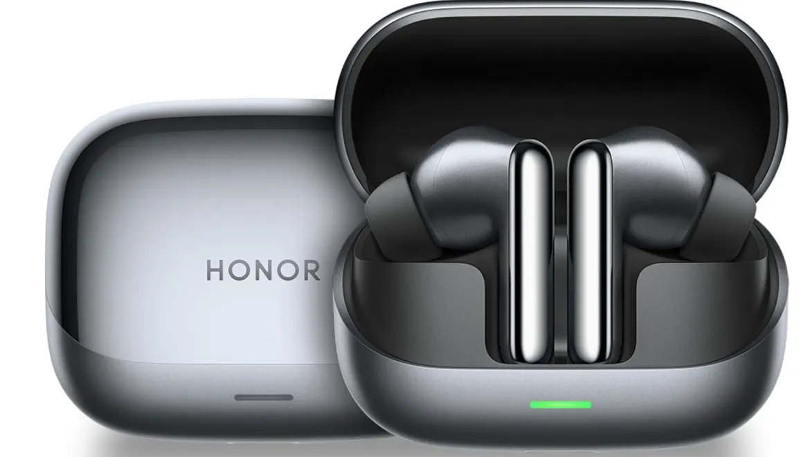 HONOR Earbuds 4 with AI Translation, 50dB Adaptive ANC, 46H Battery Life, Dual Drivers(11mm+6mm), 3-Mic AI Call Noise Reduction, IP54 Water Resistant, Starlit Black