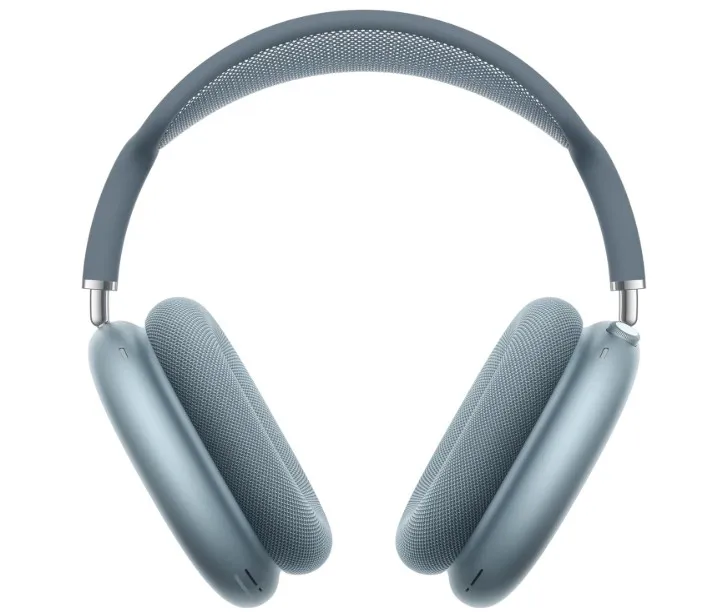 Apple AirPods Max Wireless Over-Ear Headphones, Pro-Level Active Noise Cancellation, Transparency Mode, Personalized Spatial Audio, USB-C Charging, Bluetooth Headphones for iPhone – Blue ​​​​​​​