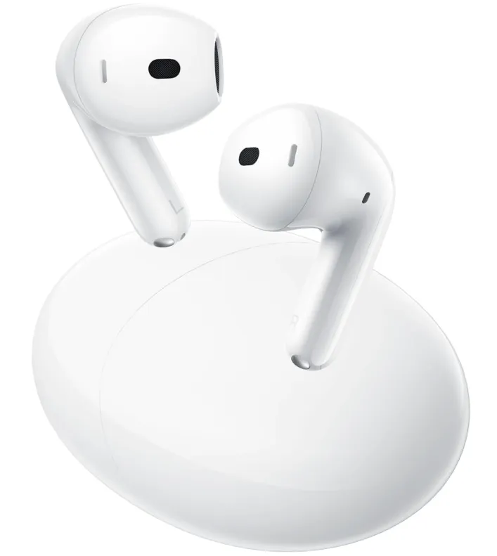 Honor Choice Earbuds S7, Tri-mic AI Call Noise Cancelling Headphones, 36 Hours Bluetooth Headphones, Bluetooth 5.3 Headphones with Microphone, IP54 Wireless Headphones in Ear, White