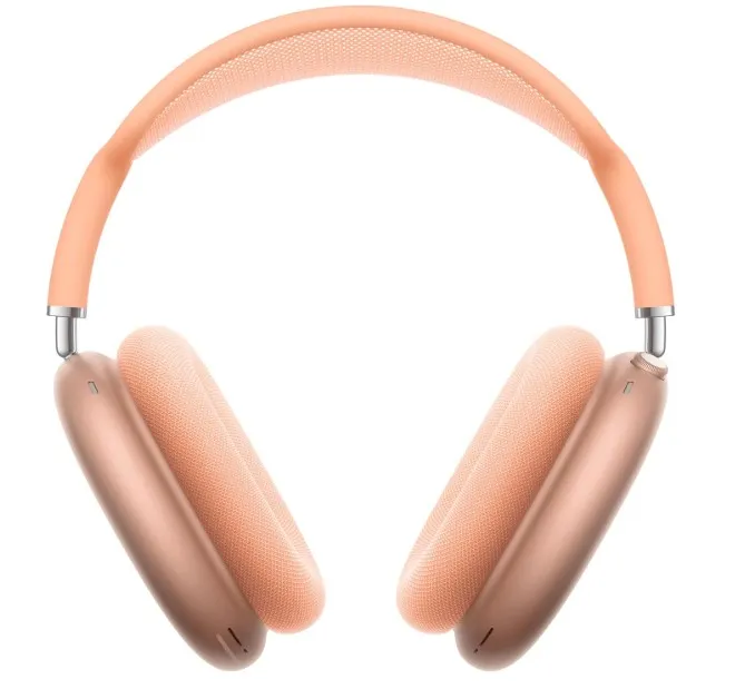Apple AirPods Max Wireless Over-Ear Headphones, Pro-Level Active Noise Cancellation, Transparency Mode, Personalized Spatial Audio, USB-C Charging, Bluetooth Headphones for iPhone – Orange ​​​​​​​