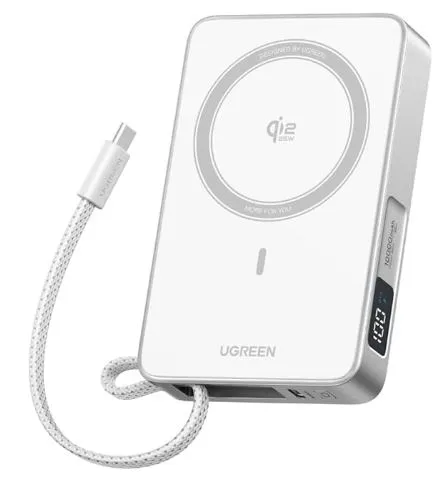 UGREEN MagFlow Qi2 10,000mAh Power Bank