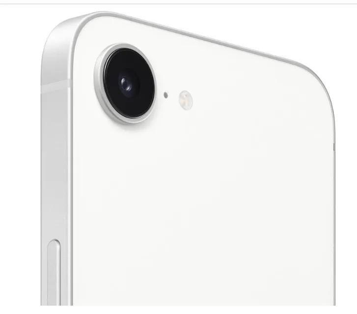 Apple iPhone 17e 256GB: 6.1-inch Super Retina XDR Display, A19 Chip, All-Day Battery Life, 48MP Fusion Camera; White- TDRA Version