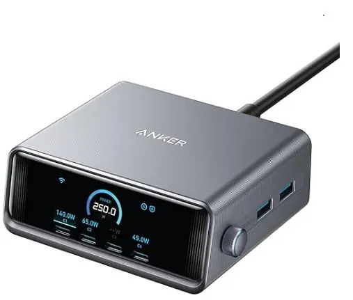 Anker Prime 250W USB-C Charger 6 ports
