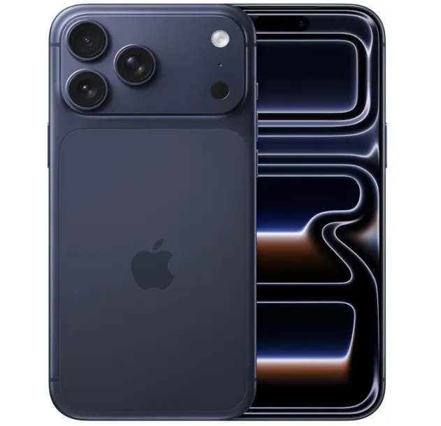 Apple iPhone 17 Pro Max 1 TB: 6.9-inch Display with ProMotion, A19 Pro Chip, Best Battery Life in Any iPhone Ever, Pro Fusion Camera System, Center Stage Front Camera; Deep Blue- TDRA Version