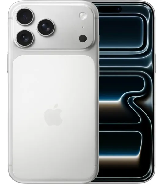 Apple iPhone 17 Pro Max 256 GB: 6.9-inch Display with ProMotion, A19 Pro Chip, Best Battery Life in Any iPhone Ever, Pro Fusion Camera System, Center Stage Front Camera; Silver- TDRA Version