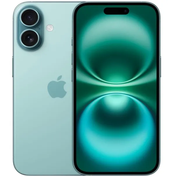 Apple iPhone 16 (128 GB) - Teal (TDRA Version)