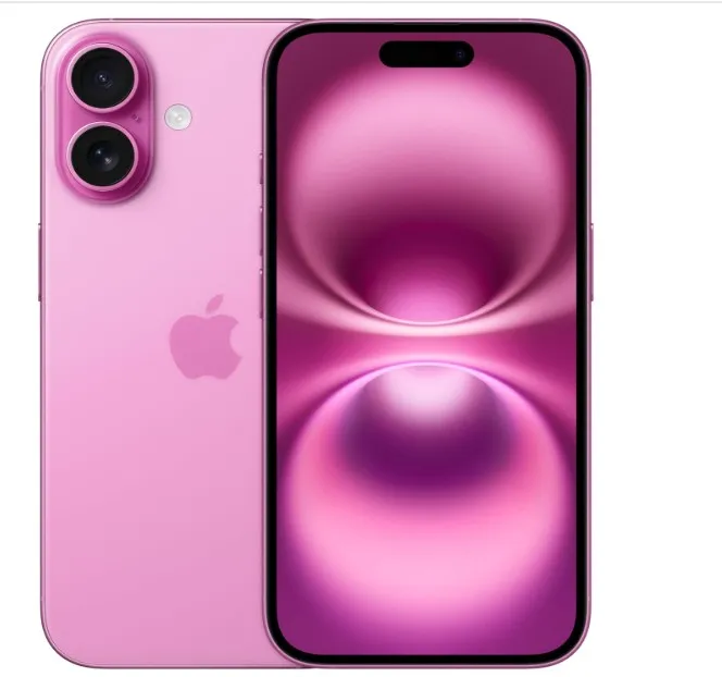 Apple iPhone 16 (128 GB) - Pink (TDRA Version)
