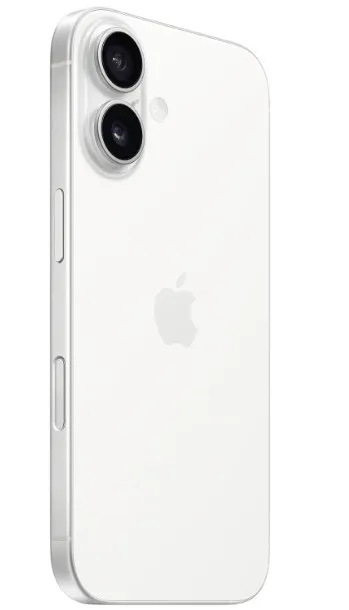 Apple iPhone 16 (128 GB) - White- TDRA Version 2