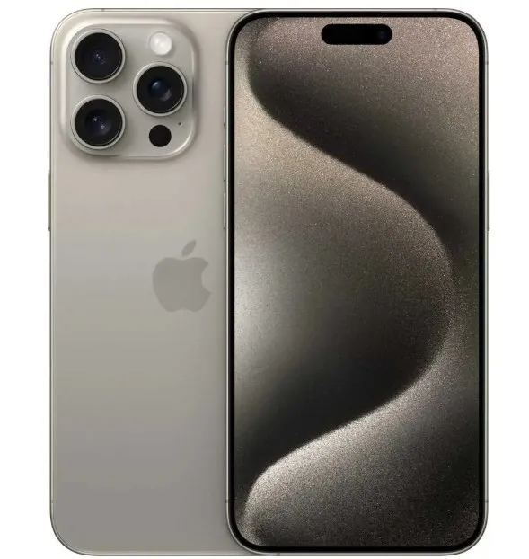 Apple iPhone 15 Pro Max (512GB) – Natural Titanium Middle East Version with FaceTime