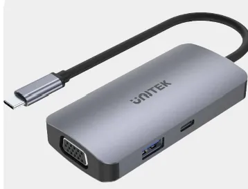 UNITEK uHUB P5 Trio 5-in-1 USB-C Hub D1051A