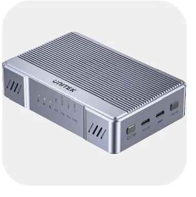 UNITEK SolidForce Dual Bay RAID SSD Enclosure S1247AGY01