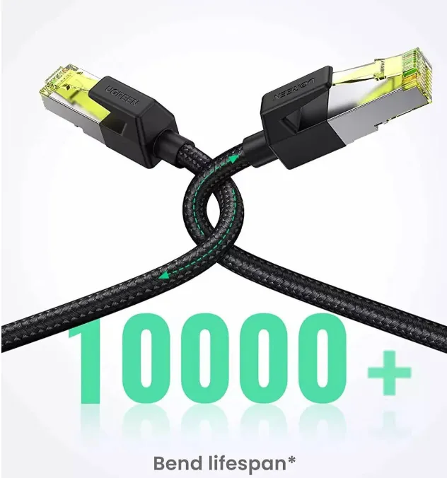 UGREEN NW150-80425 CAT 7 Round Ethernet Cable 5M 3