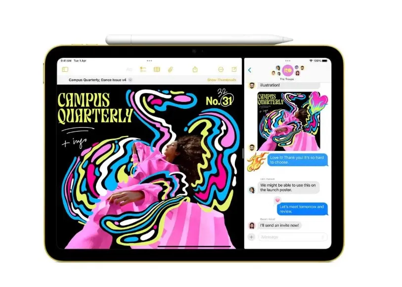 iPad 11-inch A16 (2025) Wi-Fi 256GB – Blue Middle East Version 4