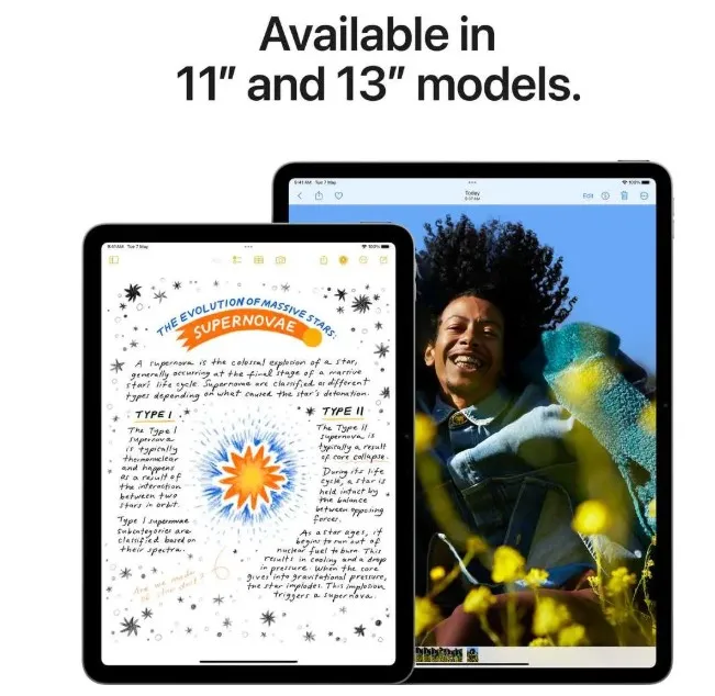 iPad Air 11-inch M2 (2024) Wi-Fi 1TB – Blue 3