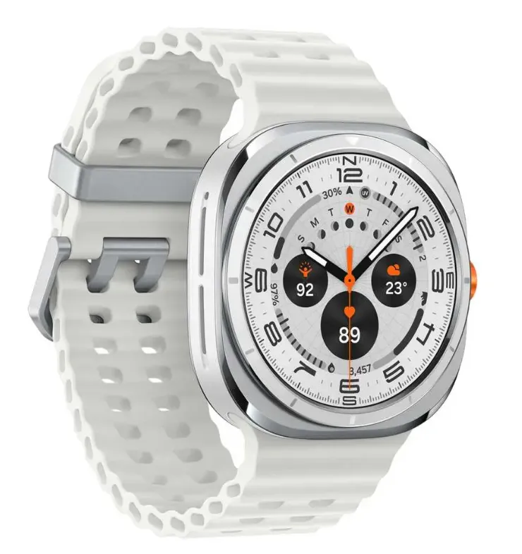 Samsung Galaxy Watch Ultra 47mm LTE 2025 TDRA UAE Version Titanium White 3