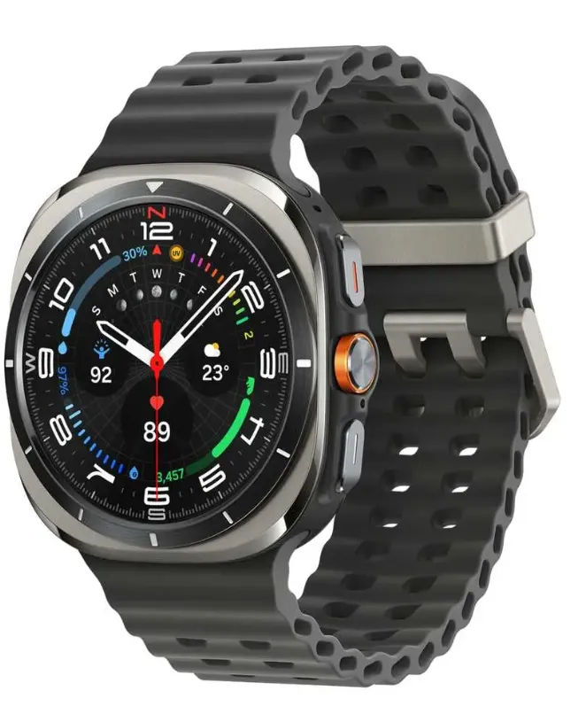 Samsung Galaxy Watch Ultra 47mm LTE 2025 TDRA UAE Version Titanium  Silver