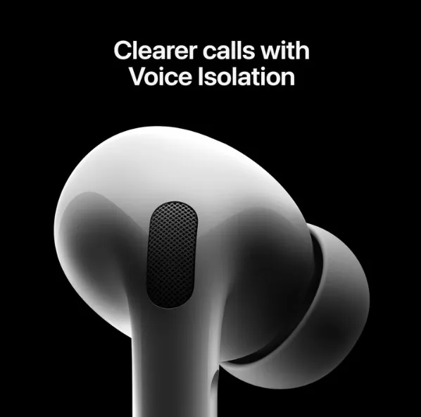 Apple AirPods Pro 2 Wireless Earbuds, Bluetooth Headphones, Active Noise Cancellation, Hearing Aid Feature, Transparency, Personalized Spatial Audio, High-Fidelity Sound, H2 Chip, USB-C Charging 4