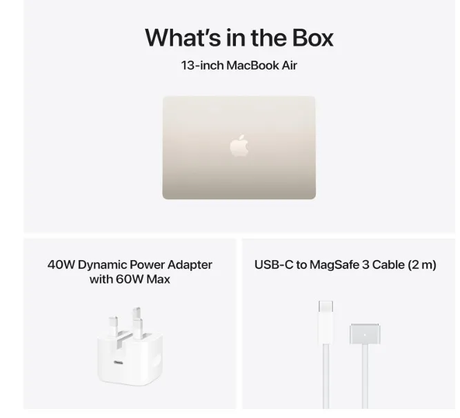 Apple 2026 MacBook Air 13-inch Laptop with M5 chip: AI and Apple Intelligence, 13.6-inch Liquid Retina Display, 24GB Unified Memory, 1TB SSD Storage, 12MP Center Stage Camera; ;Arabic 5