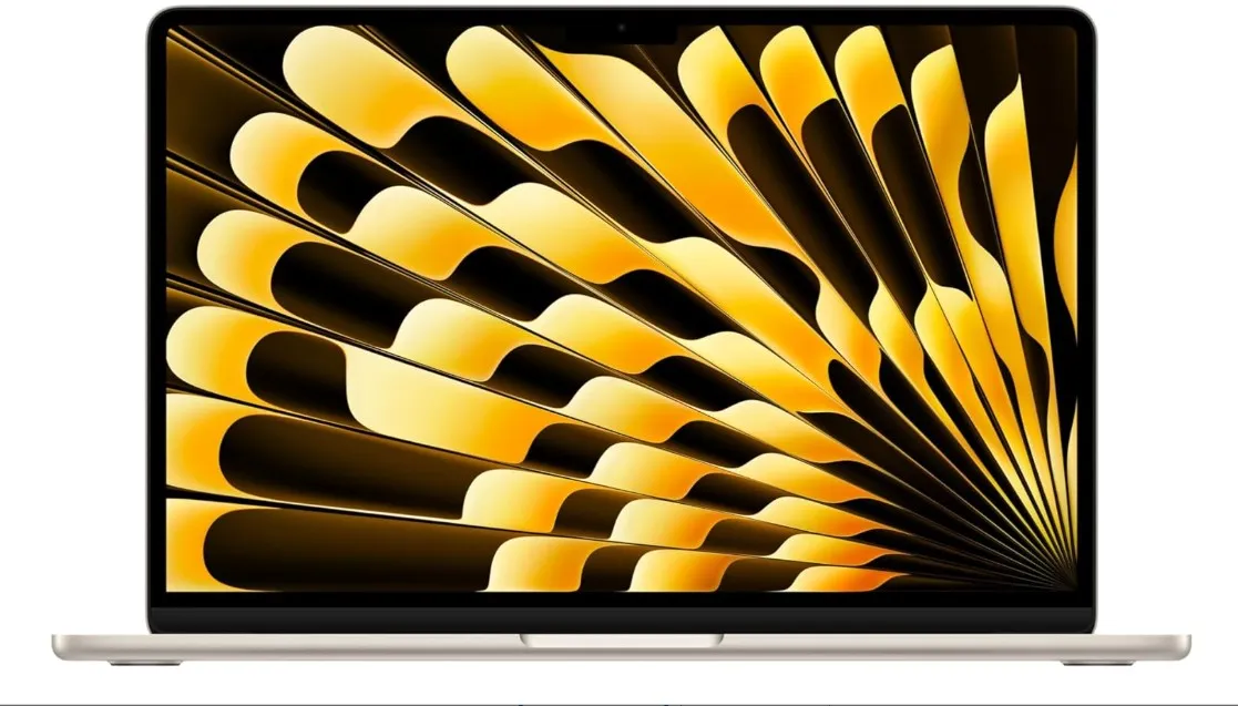 Apple 2026 MacBook Air 13-inch Laptop with M5 chip: AI and Apple Intelligence, 13.6-inch Liquid Retina Display, 24GB Unified Memory, 1TB SSD Storage, 12MP Center Stage Camera; ;Arabic