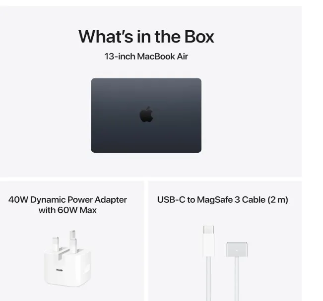 Apple 2026 MacBook Air 13-inch Laptop with M5 chip: AI and Apple Intelligence, 13.6-inch Liquid Retina Display, 24GB Unified Memory, 1TB SSD Storage, 12MP Center Stage Camera; ;Arabic 5