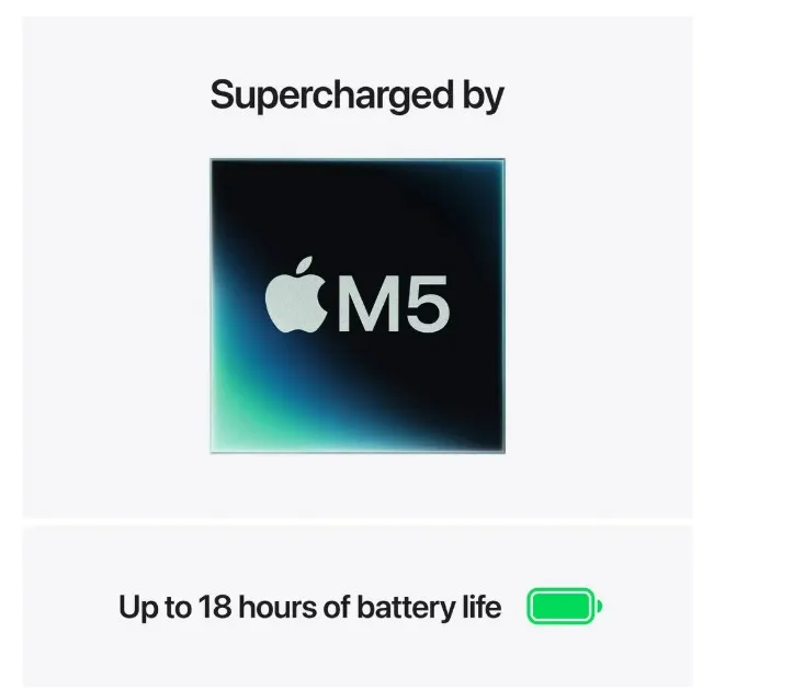 Apple MacBook Air M5 15-inch (2026) – 10-core CPU / 16GB RAM / 512GB SSD / 10‑core GPU / macOS Tahoe / English & Arabic Keyboard / Silver / Middle East Version 4