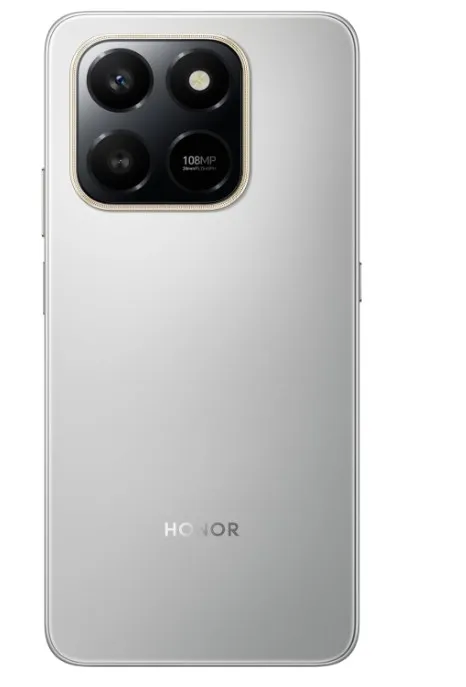 HONOR X7d 5G Smartphone, 8GB RAM 256GB ROM, Dual SIM, 6500mAh Battery, 108MP Camera, 6.77" 120Hz Display, Meteor Silver – Middle East Version 4