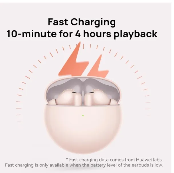 HUAWEI FreeBuds 7i Wireless Earbuds, Intelligent Active Noise Cancellation 4.0, Unlimited Spatial Audio, iOS & Android, Stable Clear Calls, 4 Ear Tips for Comfitable fit, Fast Charging, Black 3