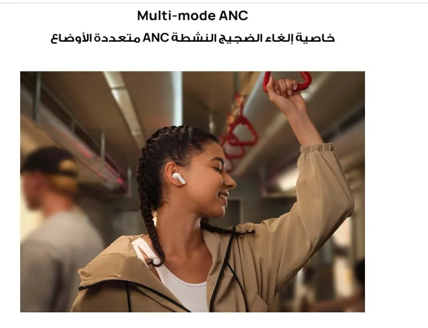 HUAWEI FreeBuds SE 4 ANC, 50H Long Battery Life, Multi-mode Noise Cancelling Earbuds for Travel & Office, Bluetooth 5.4, Compatible with iOS and Android, IP54, Black