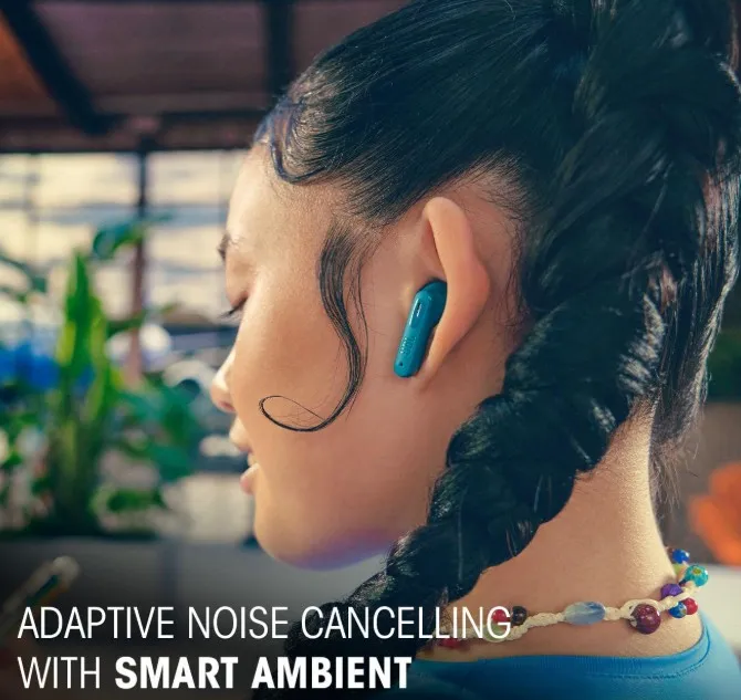 JBL Tune Beam 2 True Wireless Adaptive Noise Cancelling with Smart Ambient Earbuds, Personi-Fi 3.0, Multi-point connection, 6-Mics Technology, 48H Battery, Water and Dust Resistant - JBLTBEAM2TQE 3