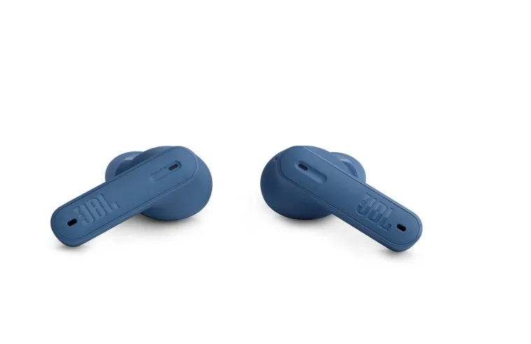JBL Tune Beam Earphones, Bluetooth and Wireless, Water Resistant and Noise Cancelling with up to 48 Hours Battery Life, Blue 2